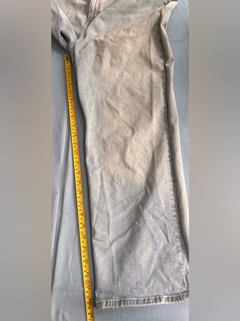Hudson Jeans Noa Rachel High Rise Straight Ankle Jean Size 32 Stretch Light — image 6 of 8